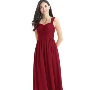 Azazie Zapheira Bridesmaid Dress in Burgundy